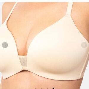 Underoutfit Comfort plunge Mesh Bra (sand)